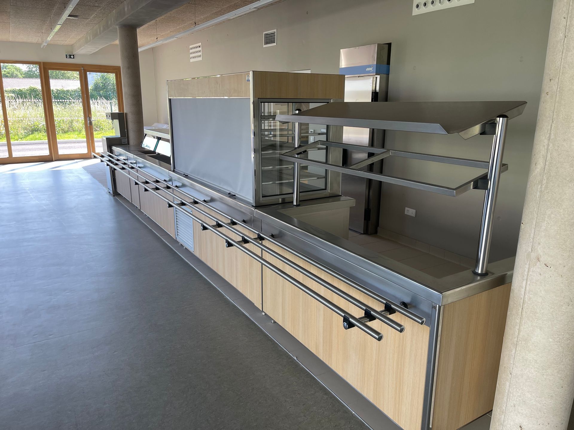Cuisine self en vert