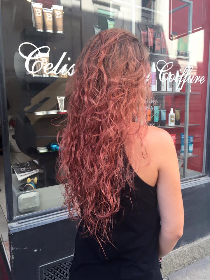 Couleur blond fraise - Les Fous des Ciseaux