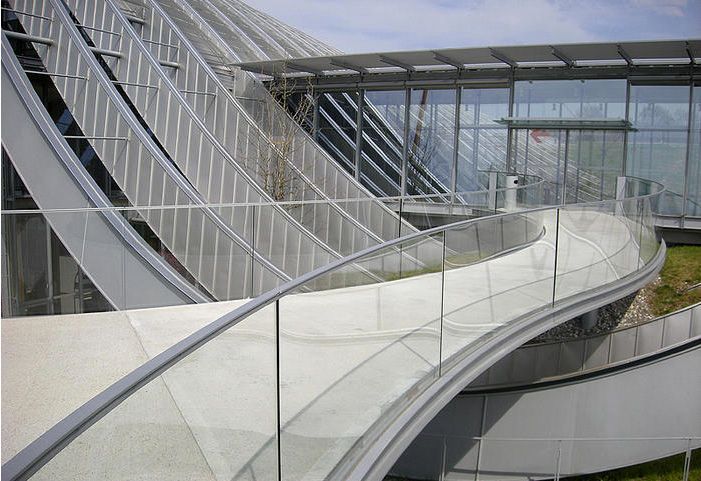 Balustrade et escalier - A. Keller Vitrerie SA - Brügg