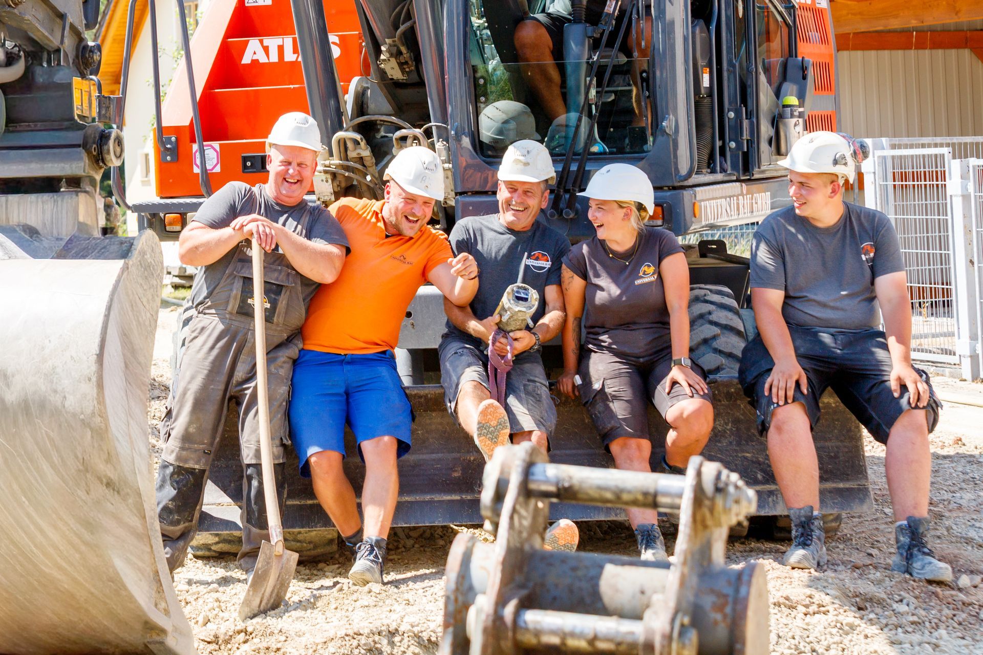Fundament aus Beton