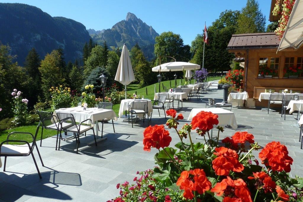 Blick auf Rüeblihorn - Restaurant Sonnenhof