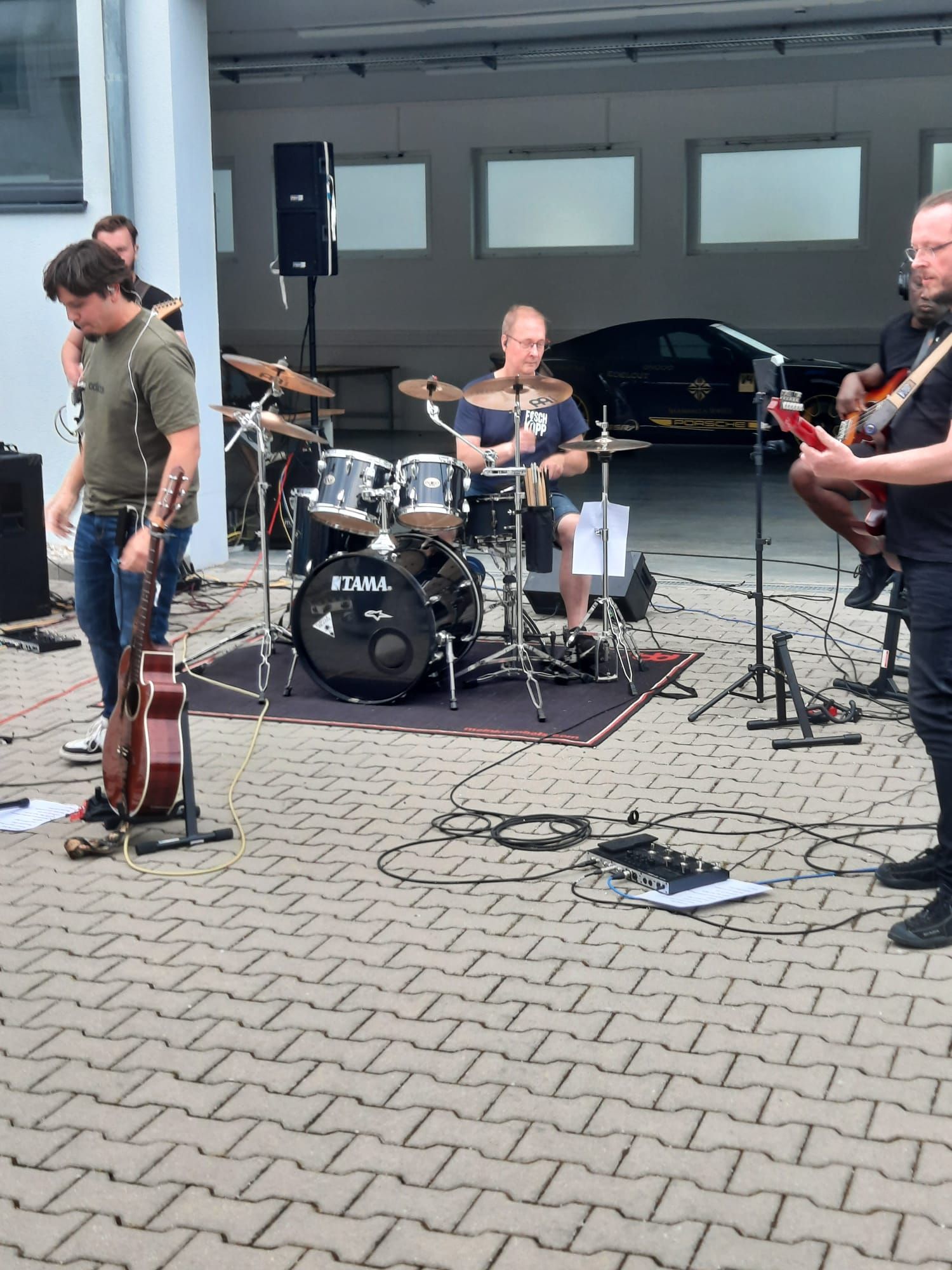 Bandfoto Auftritt 12.07.2025 in Au/Hallertau