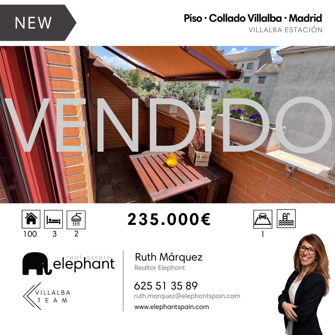 Un anuncio de una casa que se ha vendido