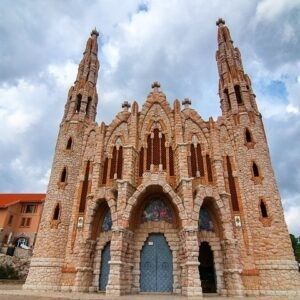 Santuario de Santa María Magdalena en Novelda, uno de los monumentos más curiosos de Alicante