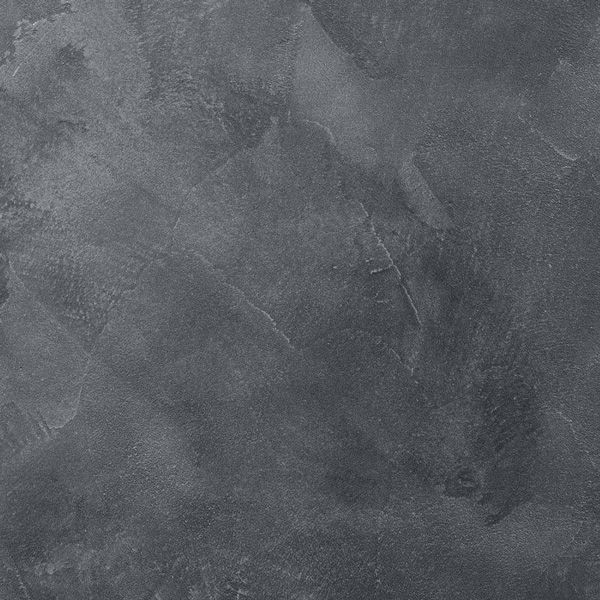 Eine Nahaufnahme einer grauen Fliese mit Marmorstruktur.