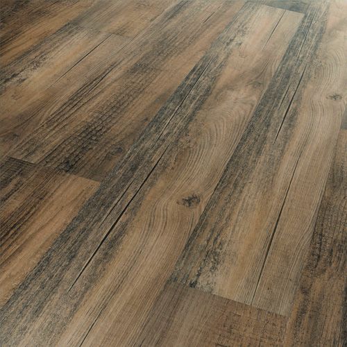 Eine Nahaufnahme eines Holzbodens in einem Raum