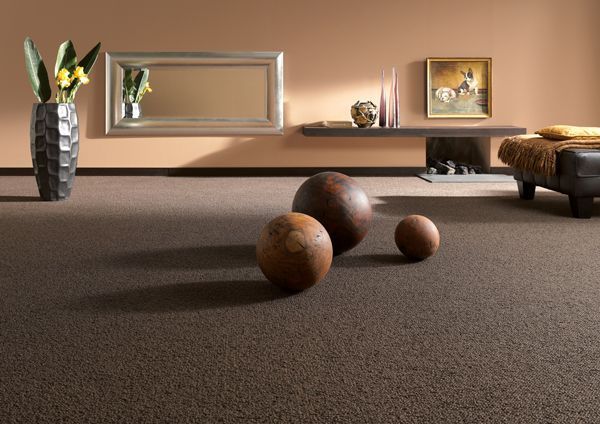 Drei Bälle liegen auf dem Boden in einem Wohnzimmer