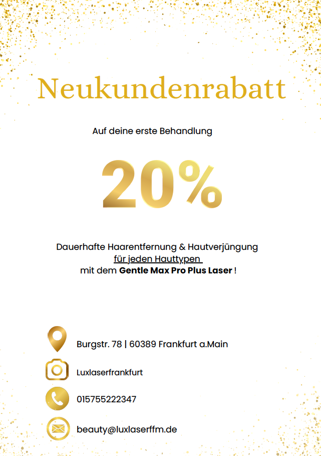 Neukundenrabatt