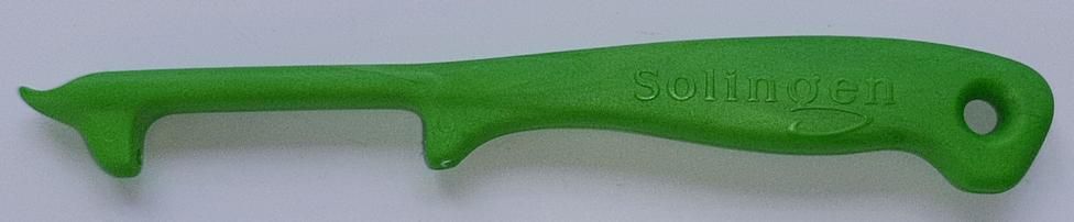 Schäler aus BIO-Kunststoff