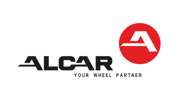 Das Alcar-Logo befindet sich auf weißem Hintergrund