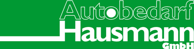 Ein grün-weißes Logo für die Autobedarf Hausmann GmbH