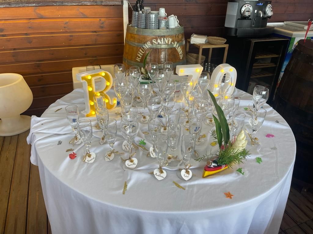 Table ronde d'anniversaire.