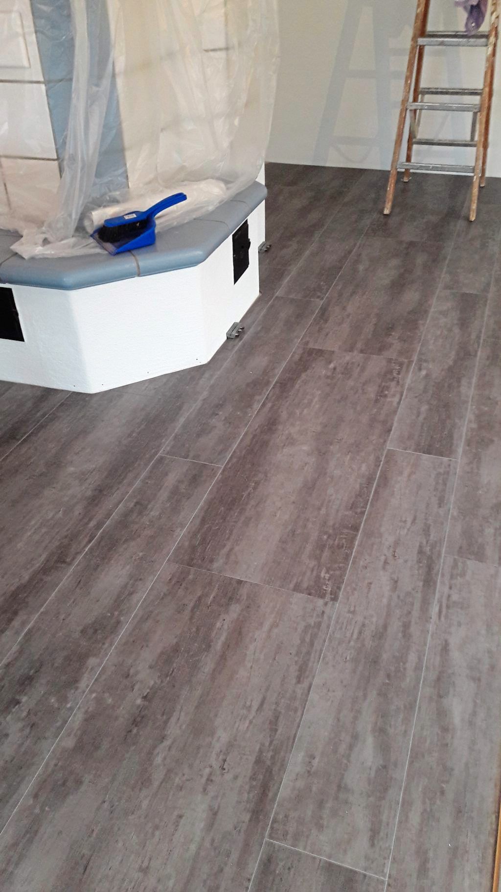 Bodenbelag aus der Nähe