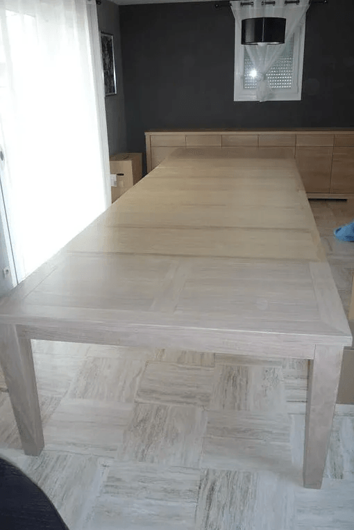 Grande table sur mesure