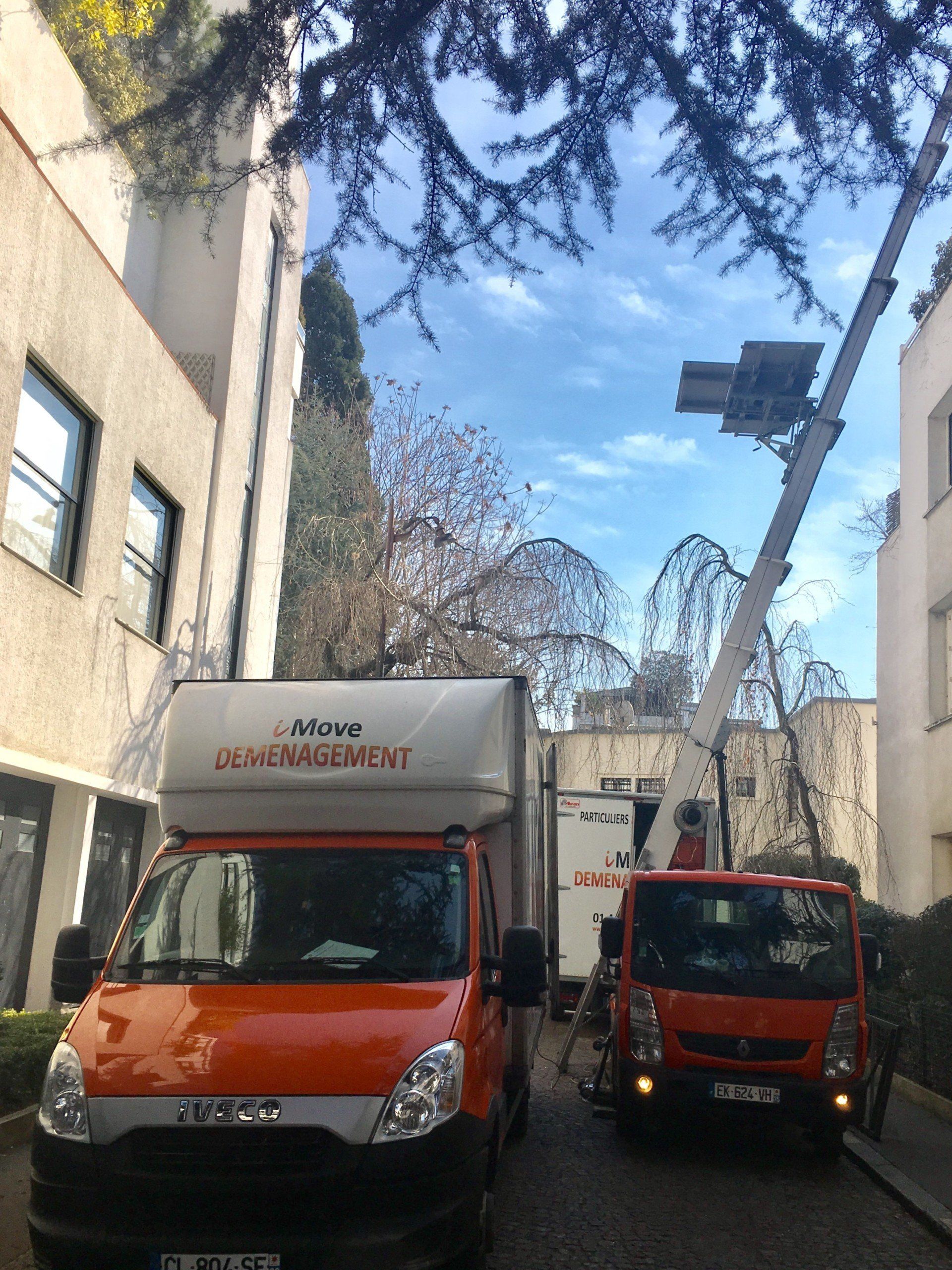 Camion déménagement