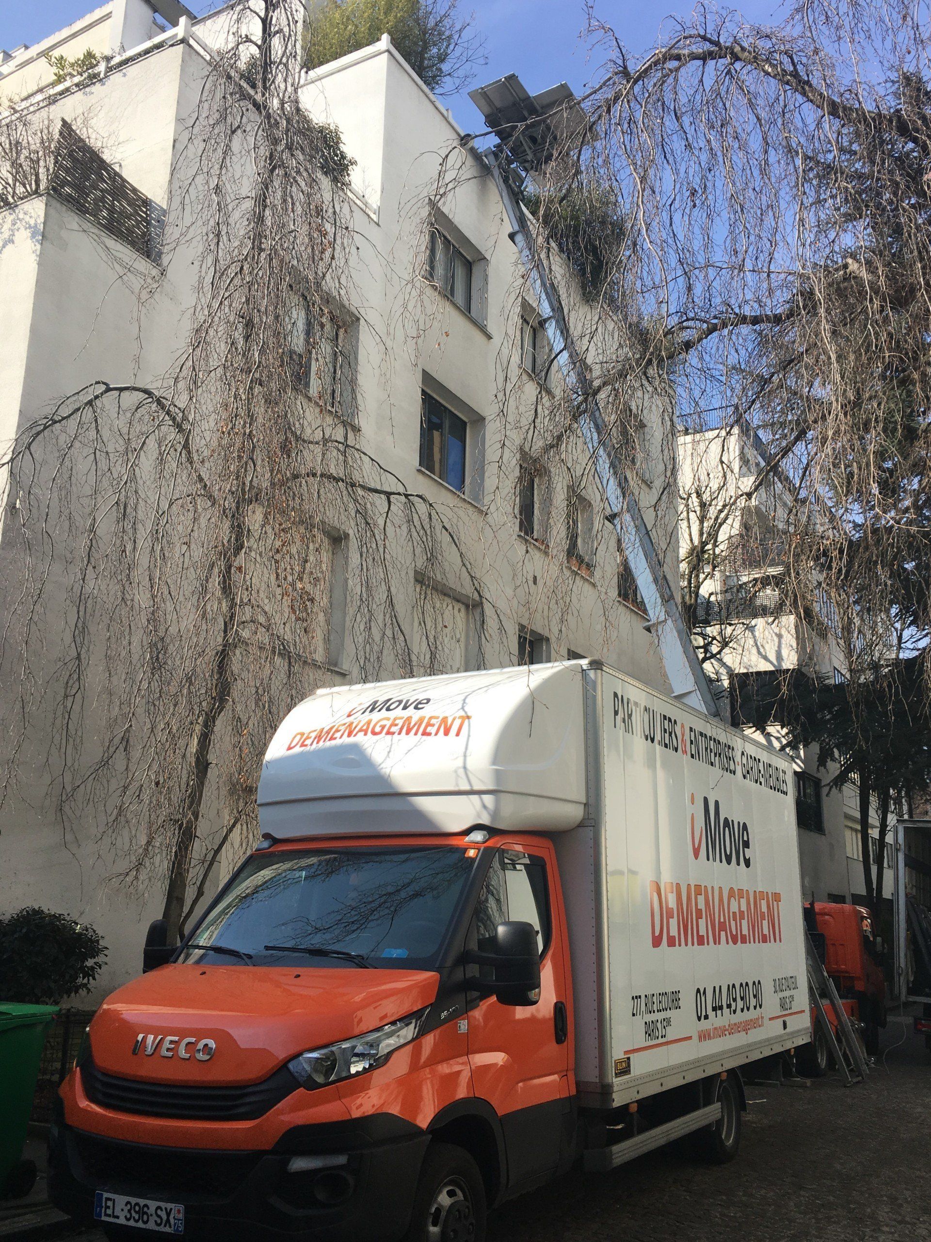 Camion pour le déménagement