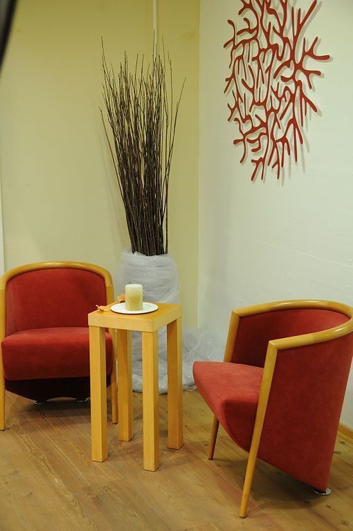 Empfangsbereich in Praxis von Dr. med. S. Hassam