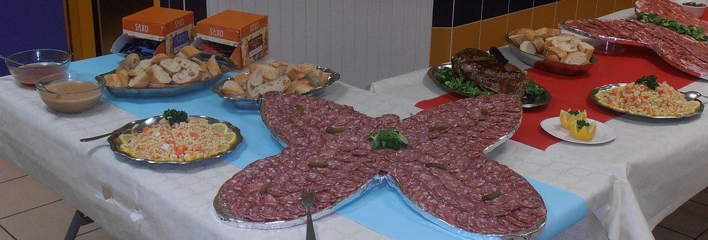 Entrée froide de charcuterie