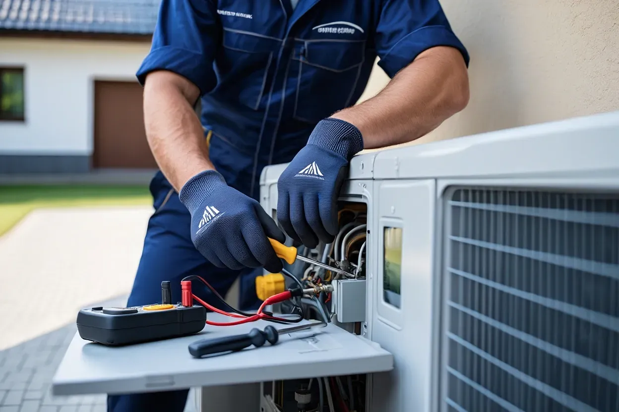 e-Systeme - Reparatur an einer Wärmepumpe