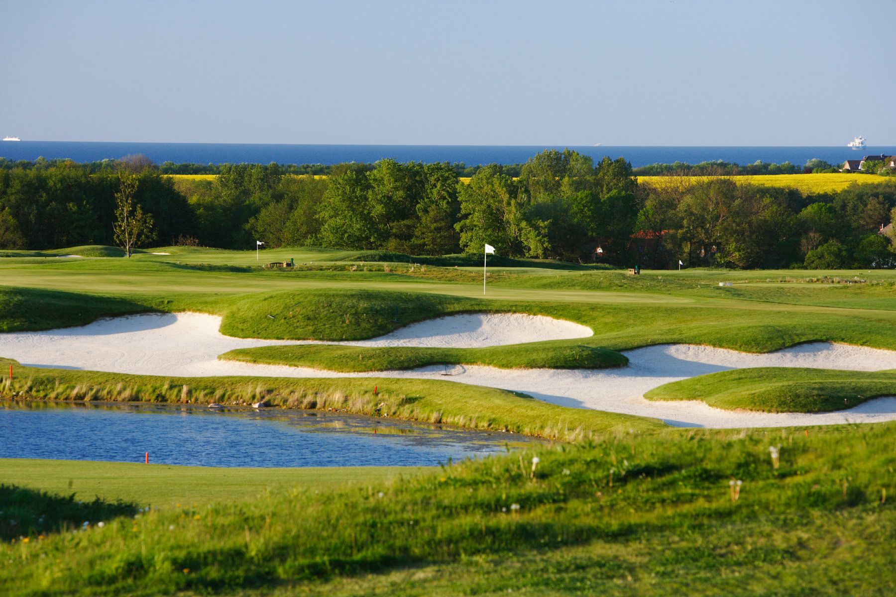 18  - Loch - Golfen an der Ostsee