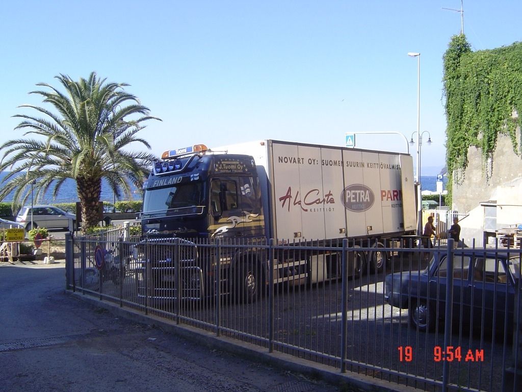 ulkomaan kuljetukset