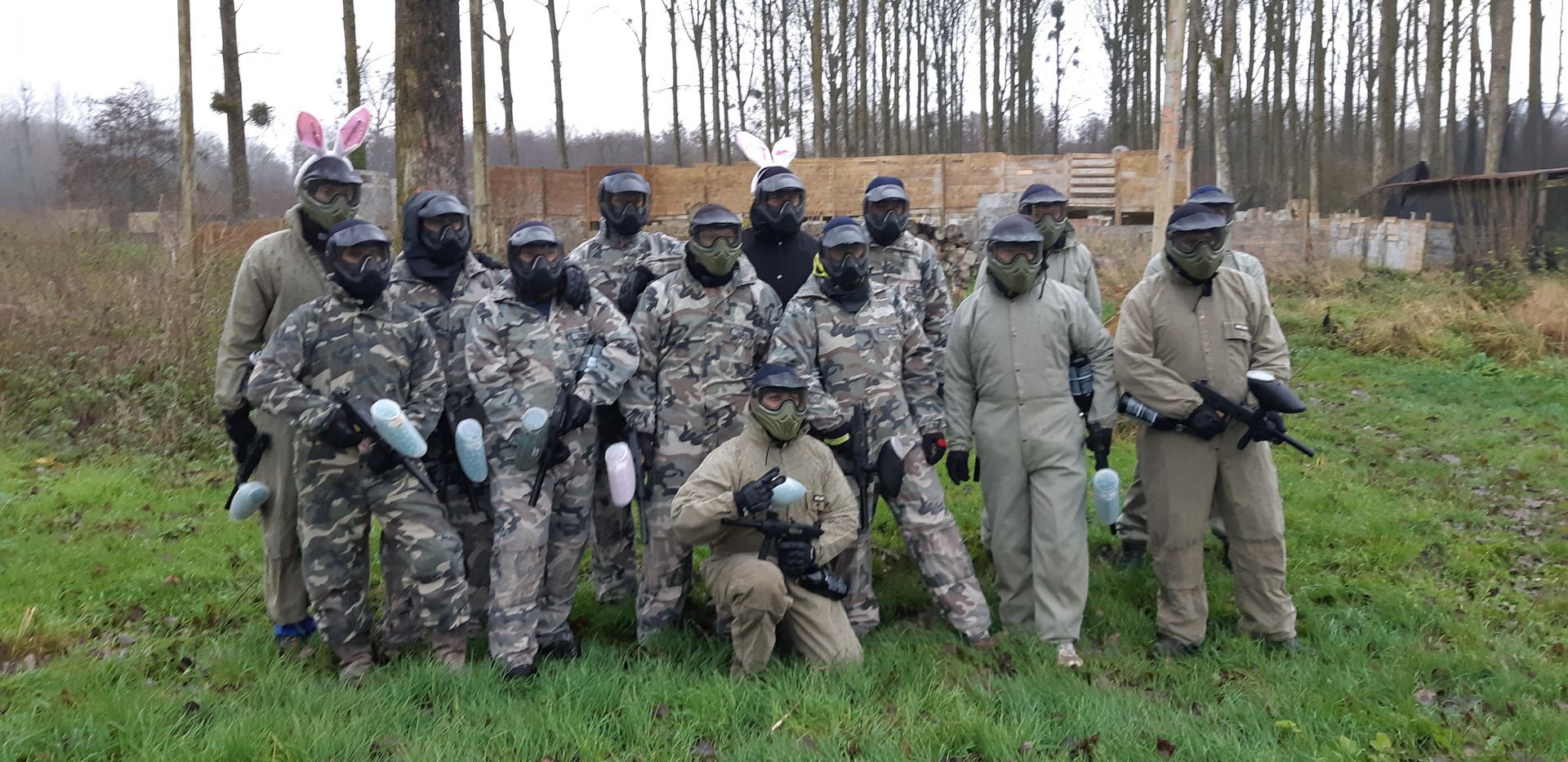 Équipe de paintball