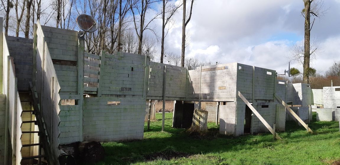 Terrain de paintball