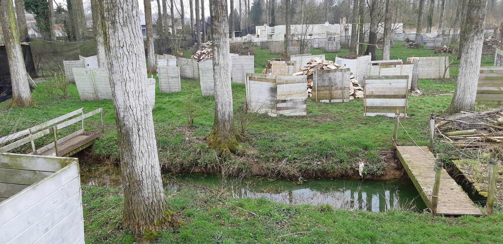 Ruisseau dans le champ