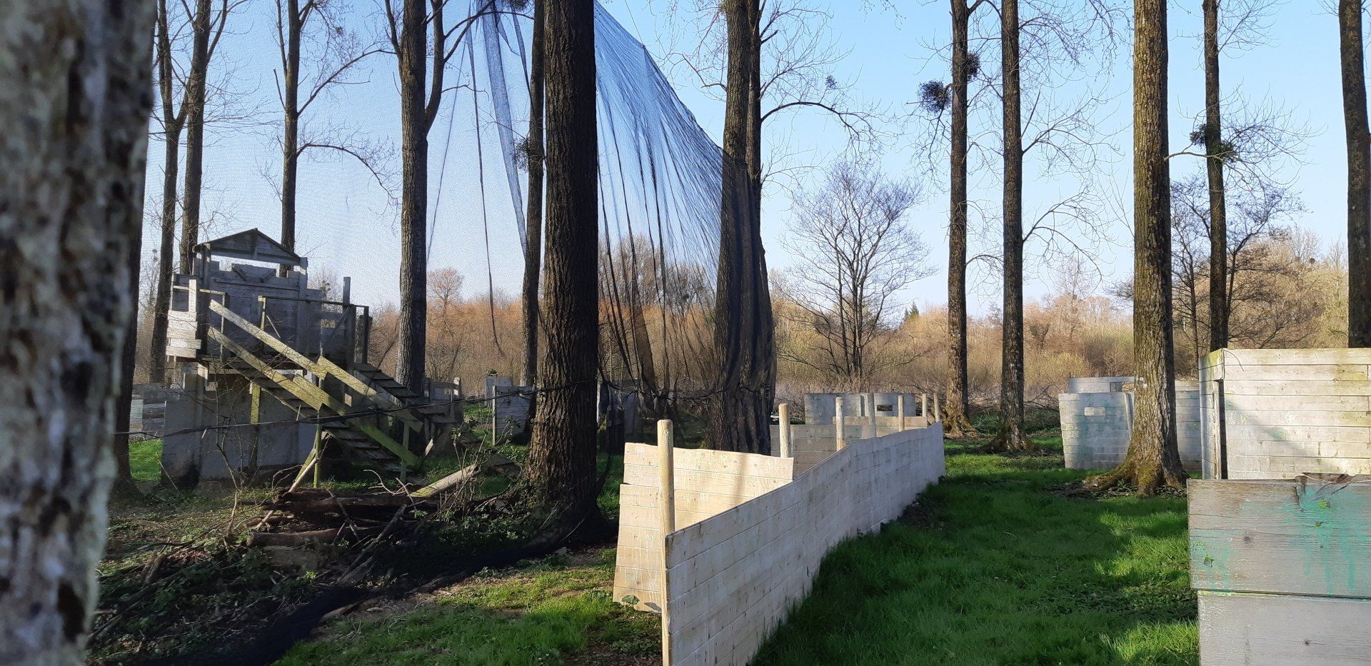 filet de sécurité 6m de haut