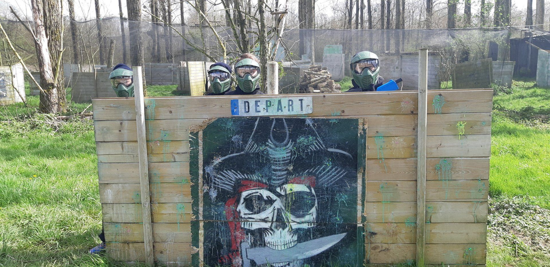 Équipe de paintball