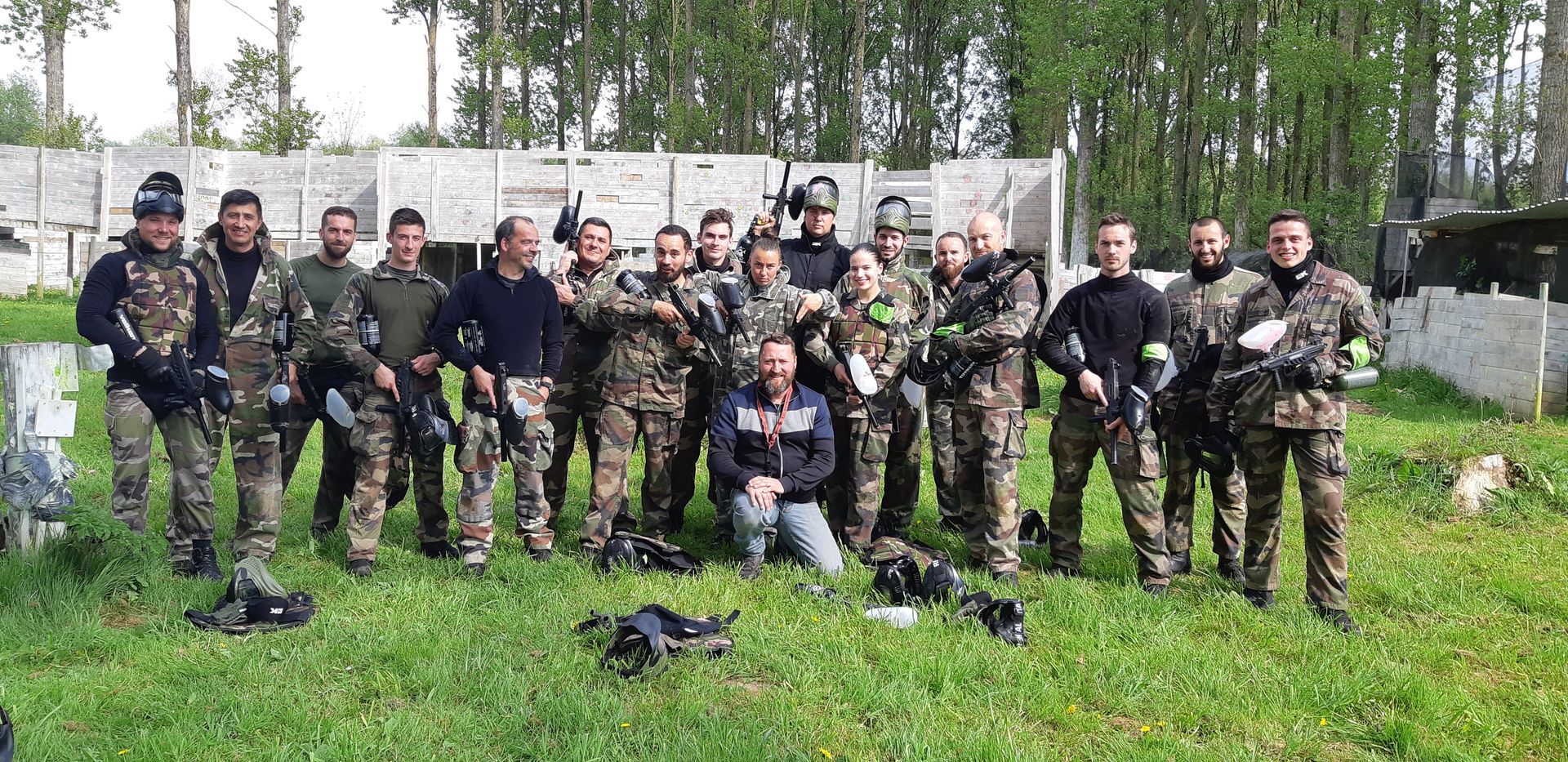 Équipe paintball