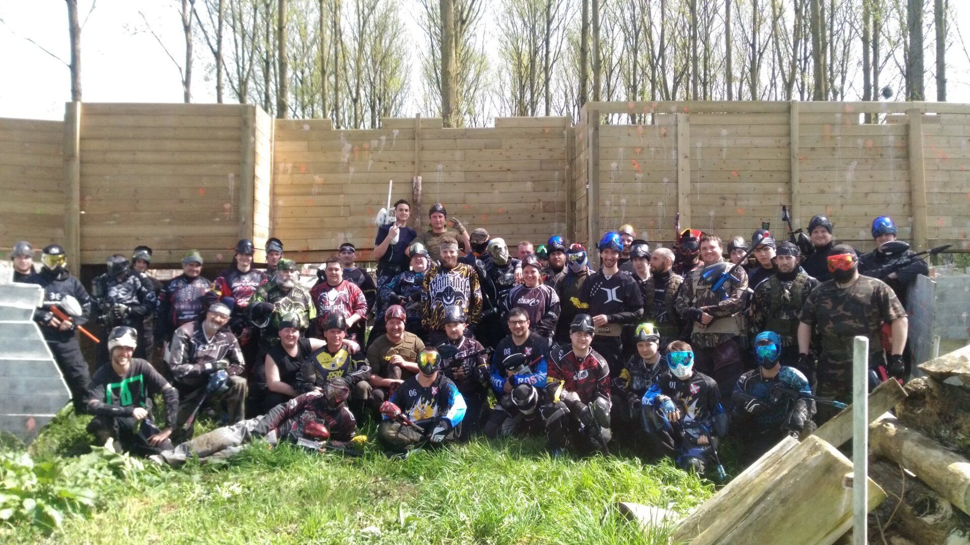 Photo au Paintball des 7 Vallées