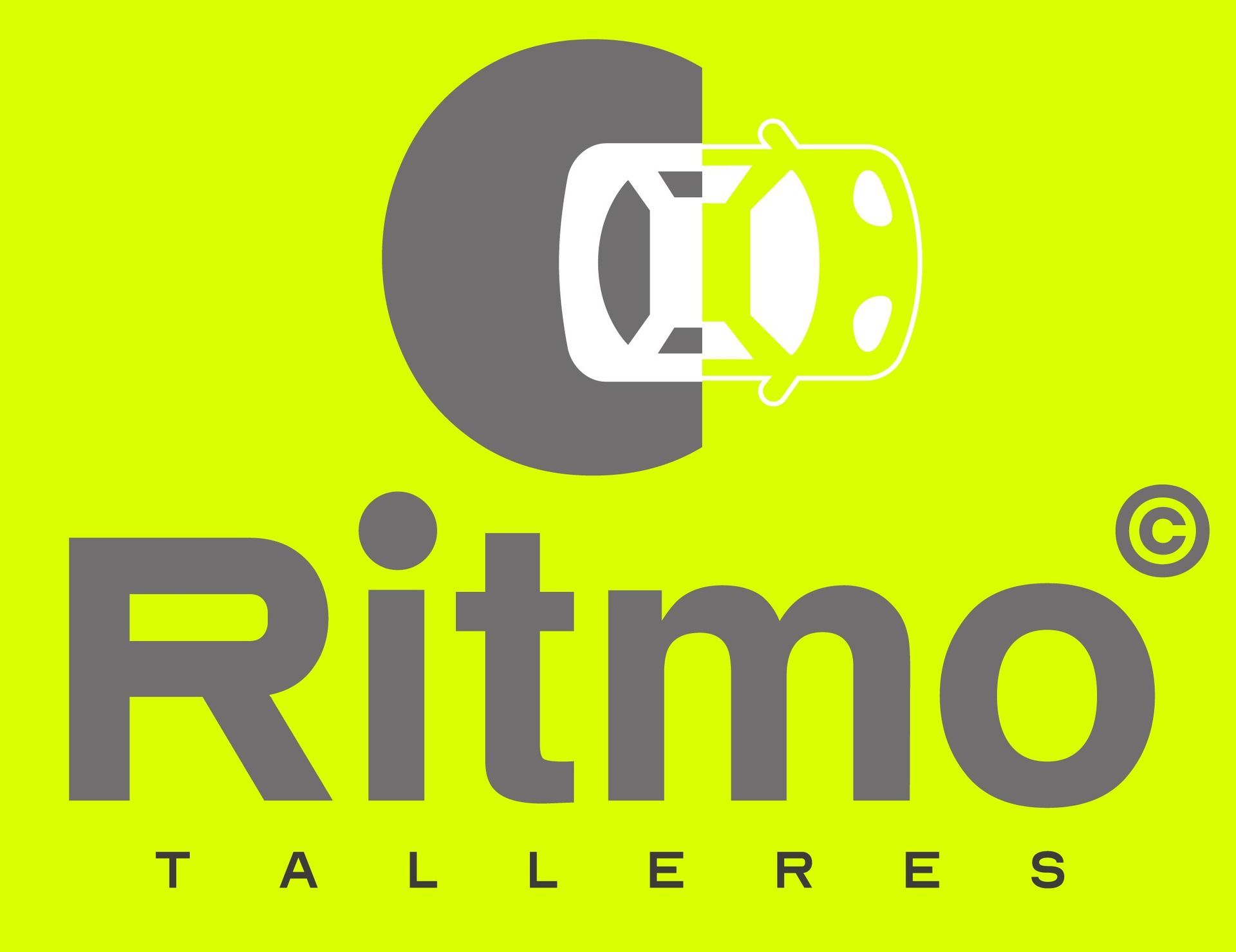 Logotipo del taller mecánico Ritmo Talleres: Forma de