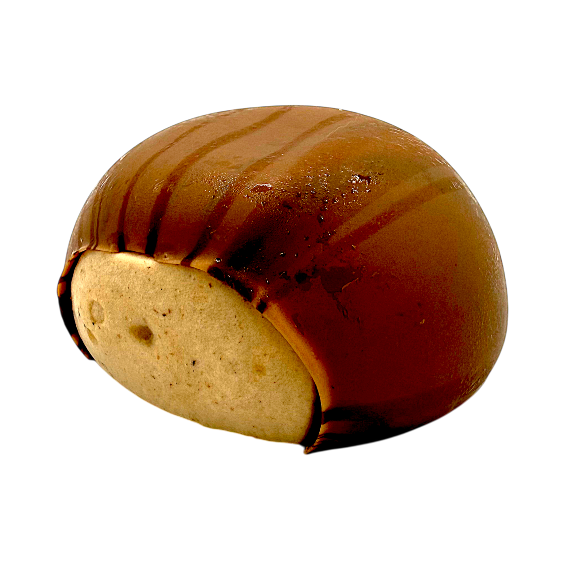 Un trompe-l'œil en forme de marron.