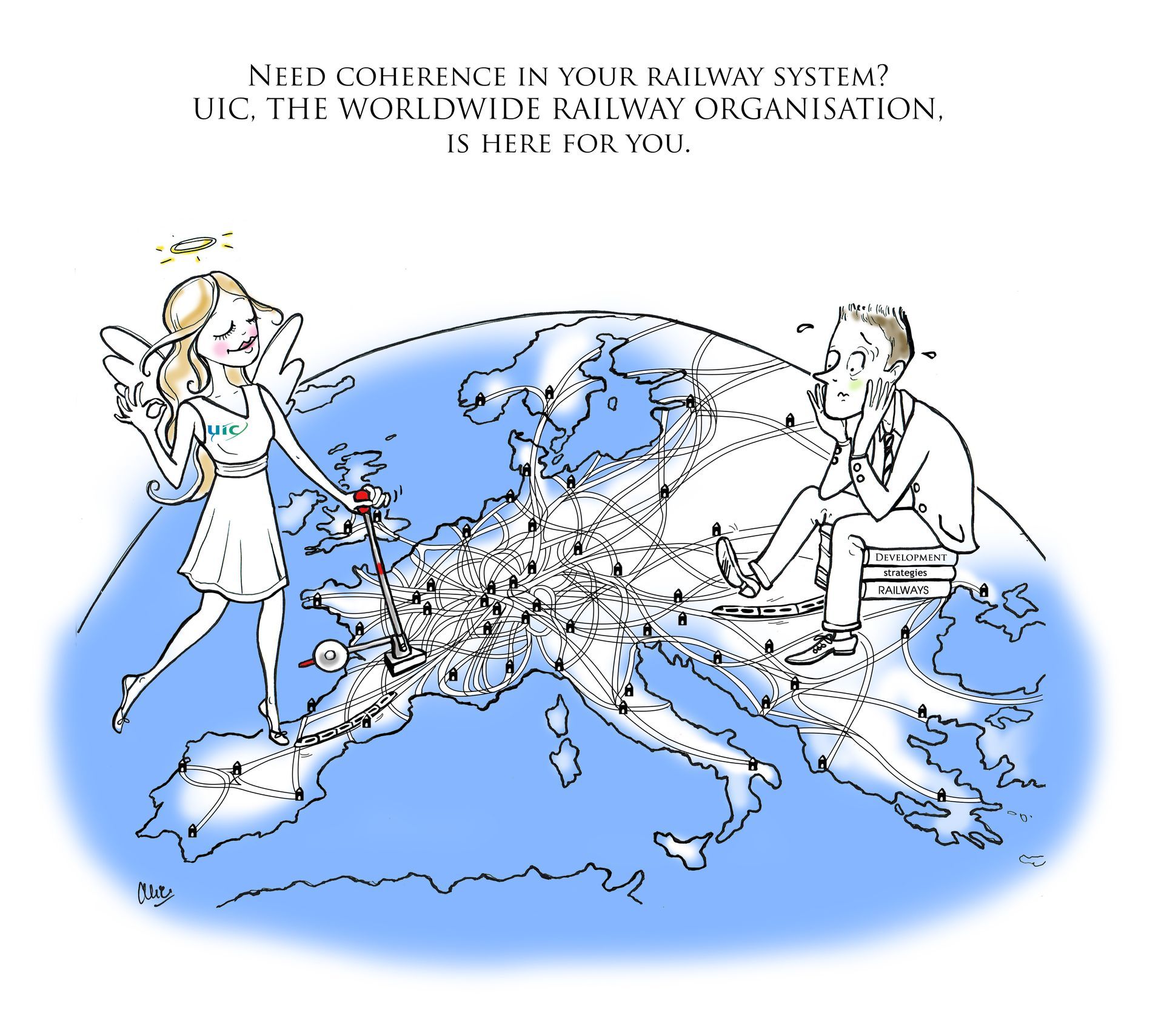 Illustration communication externe et interne UIC