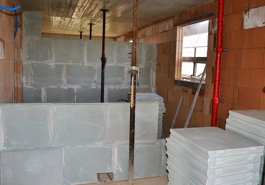 Pose de cloison ALBA Nerini Peinture SARL