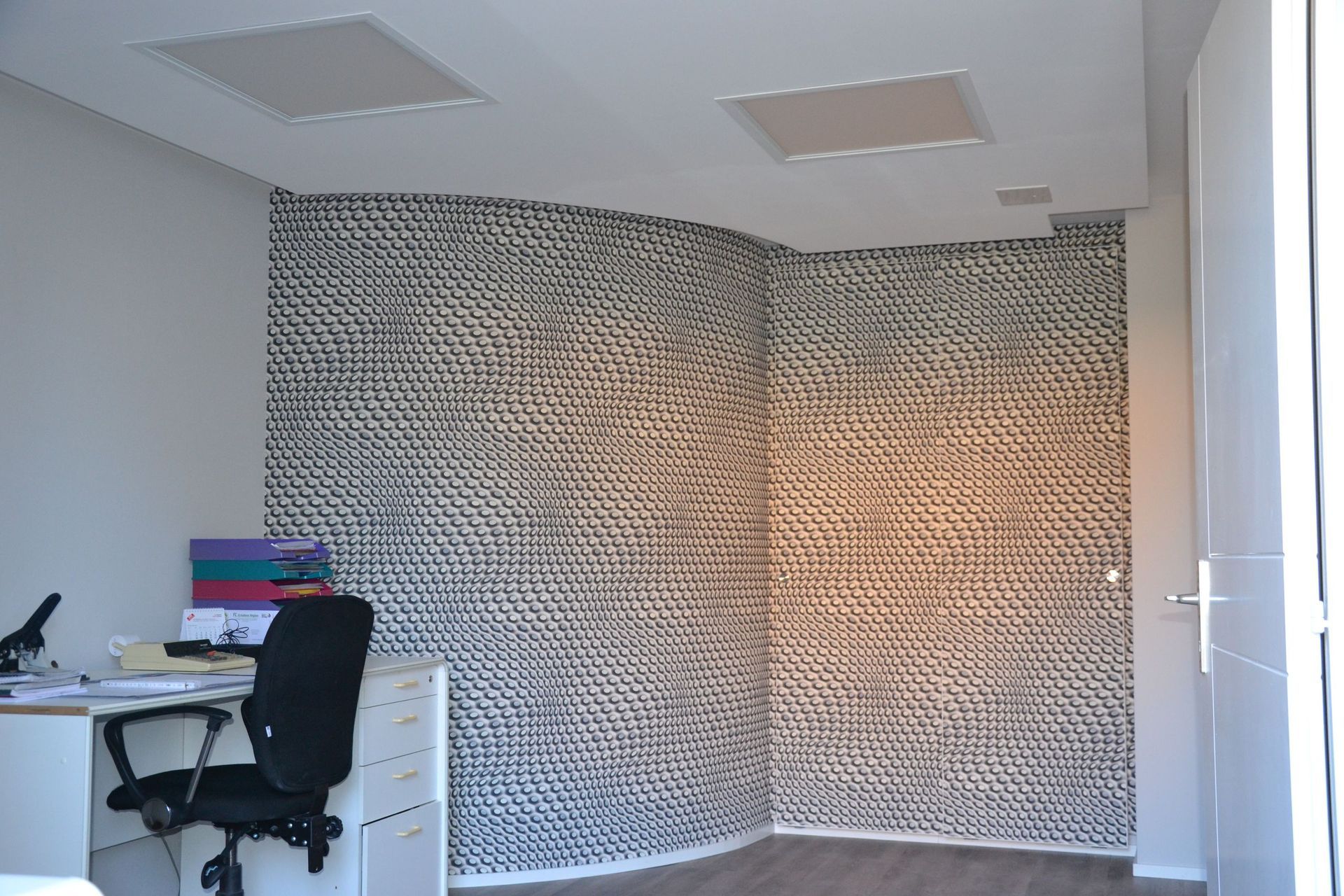 Tapisserie avec effet de relief