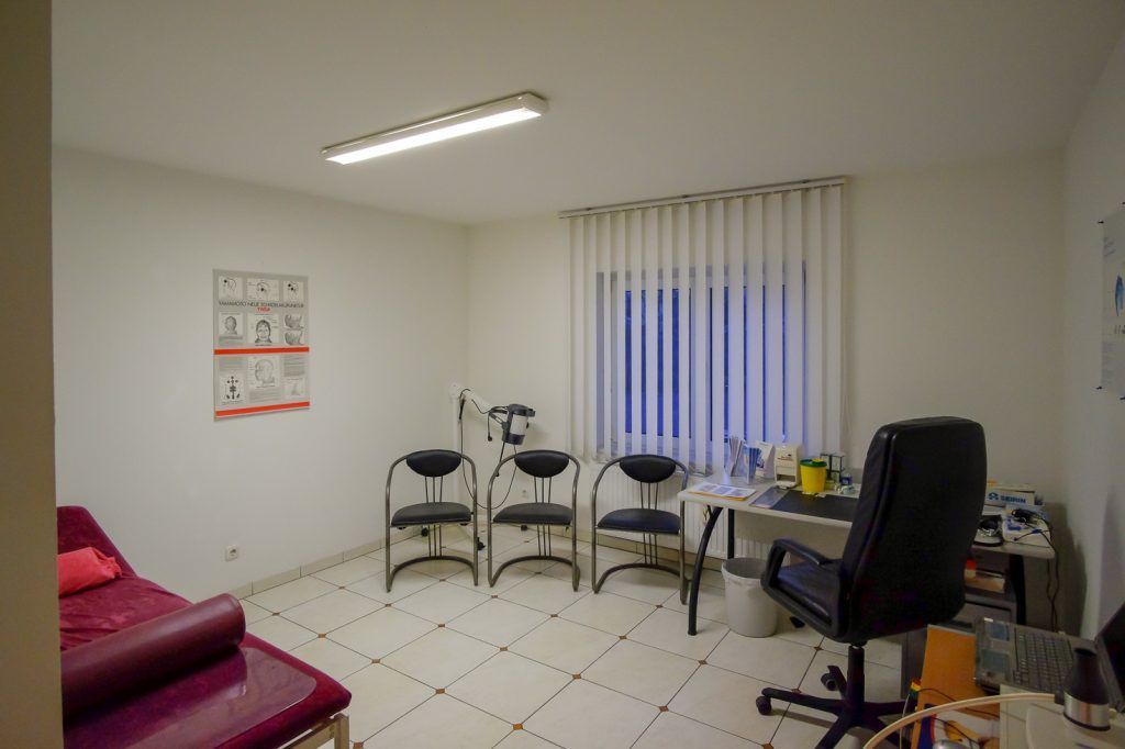 Wartezimmer der Praxis Dr. Rösler