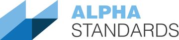 Das Logo für ALPHA-Standards GmbH