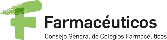 A logo for the consejo general de colegios farmaceuticos