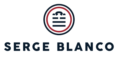 Logo de SERGE BLANCO.