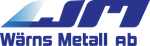 W&auml;rns Metall ab:n sininen tyylitelty logo