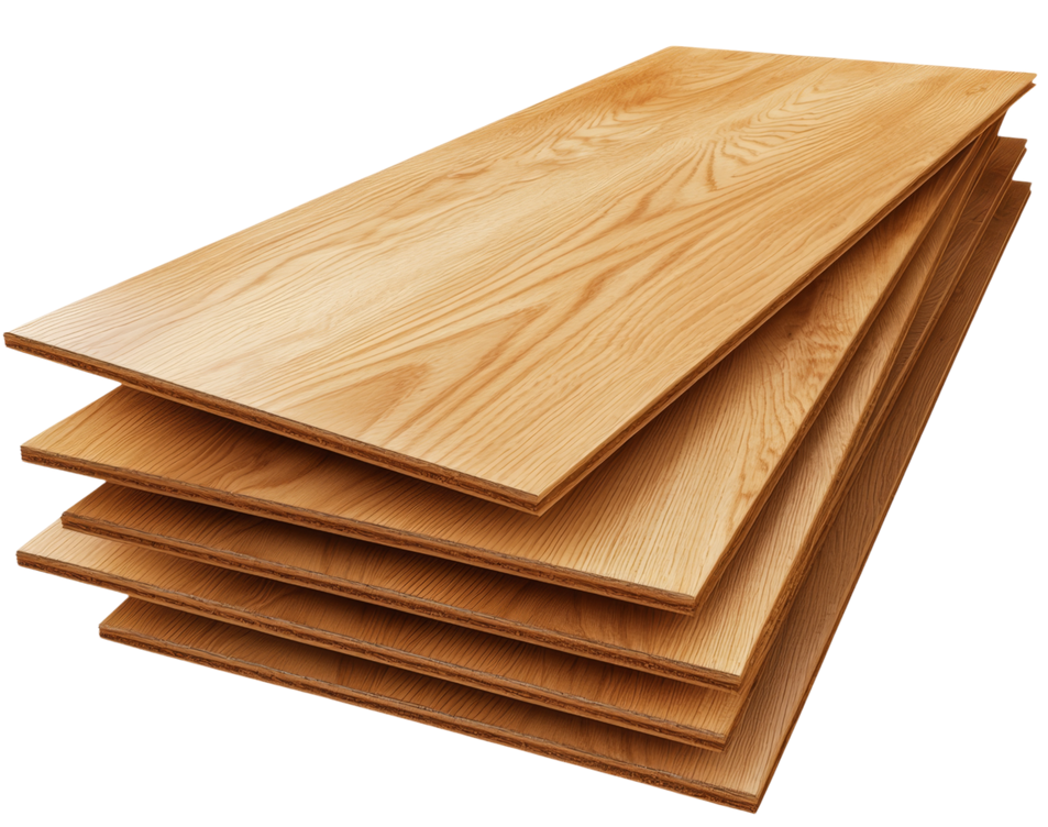 Des planches de parquet