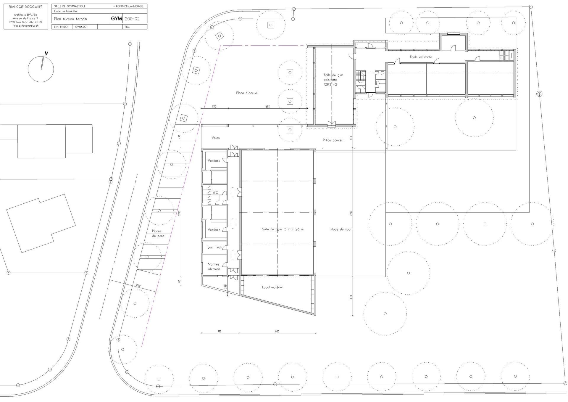 Un dessin en noir et blanc d'un bâtiment avec beaucoup de lignes dessus.