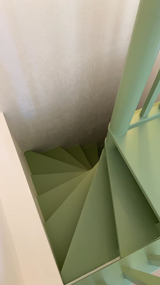 Peinture d'escaliers