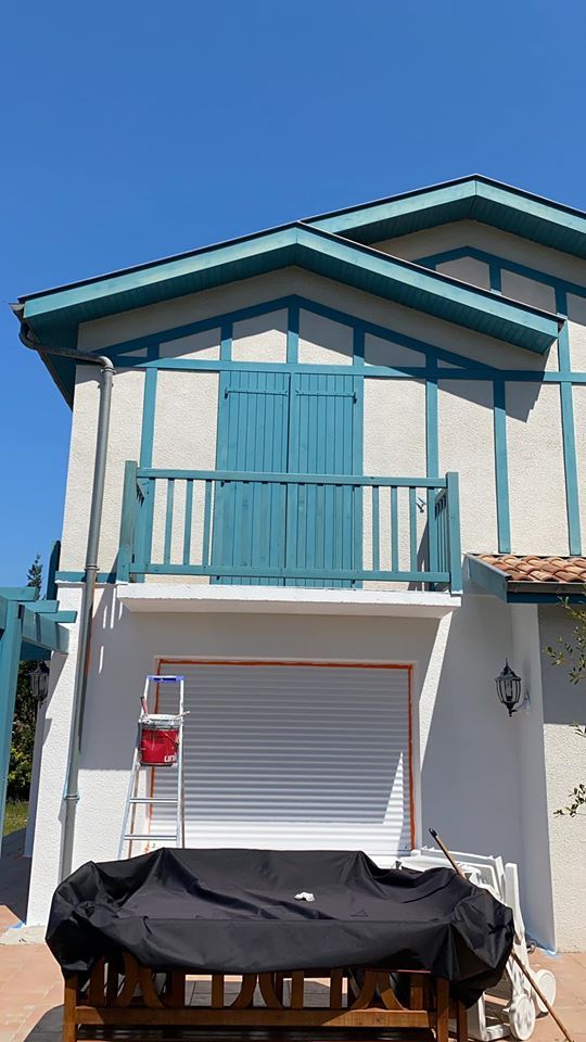 Travaux de peinture de façade