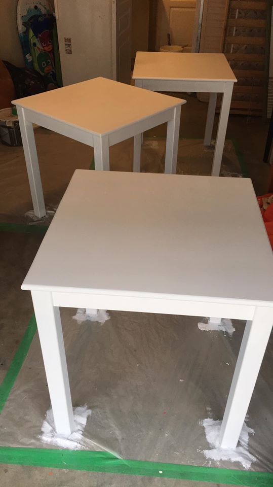 Peinture de tables
