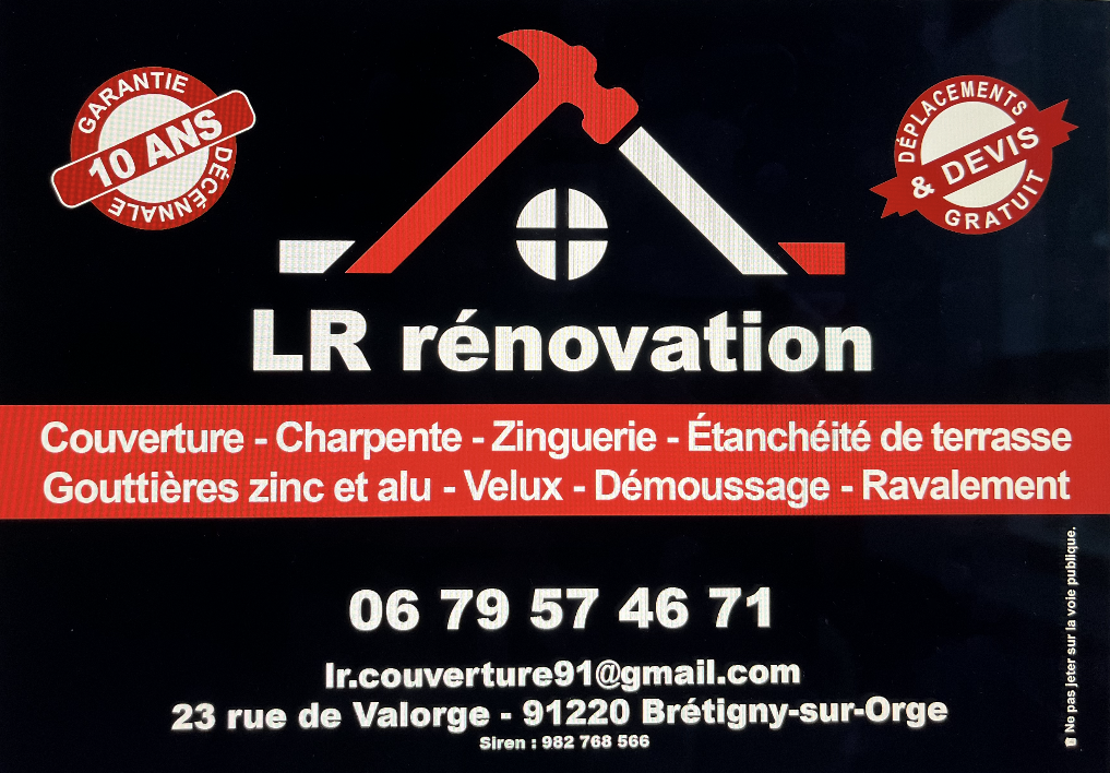 Logo de LR rénovation