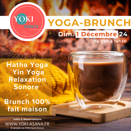 Affiche yoga-brunch