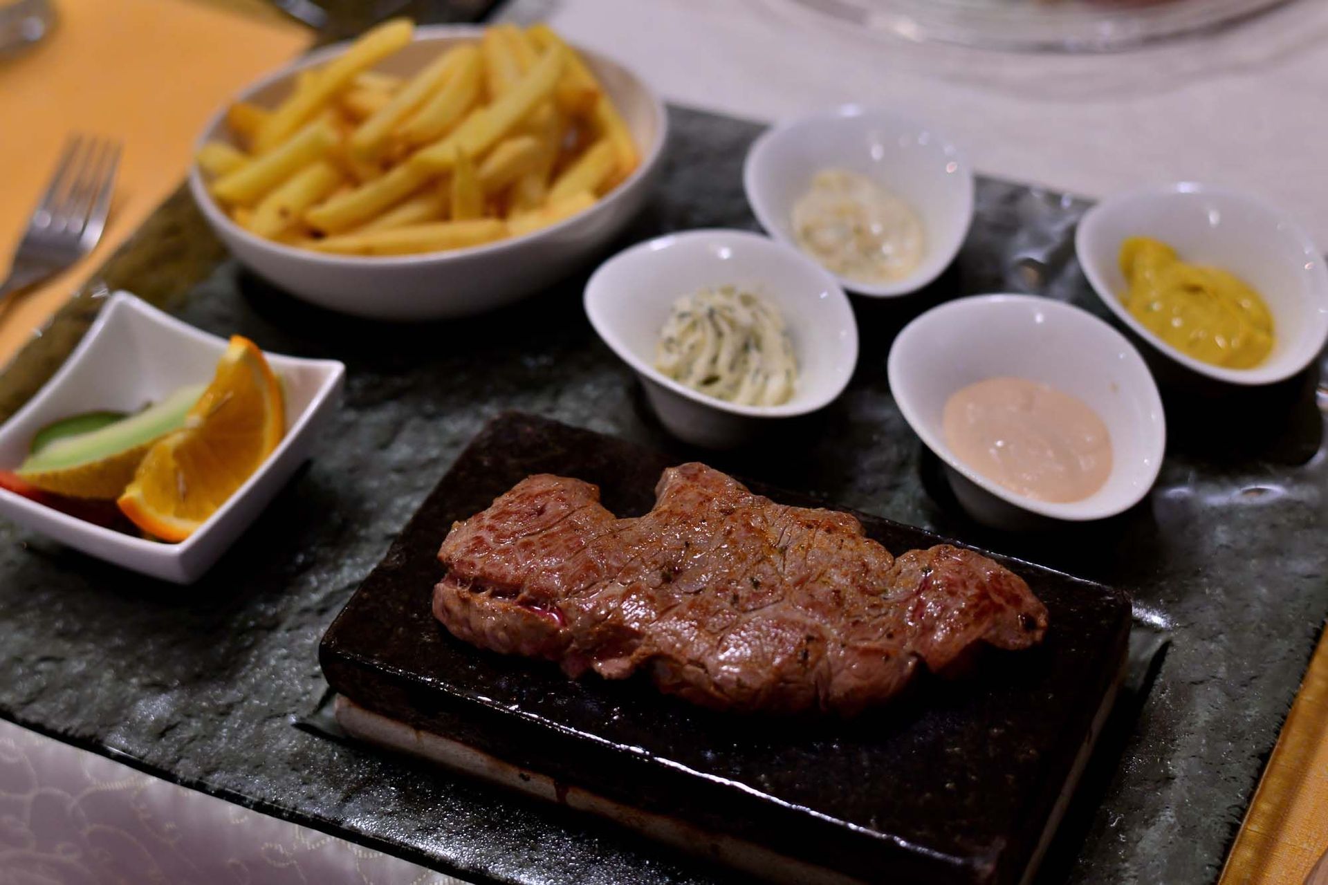 Hotstone Steak - Hotel-Restaurant Wetterhorn in Grindelwald